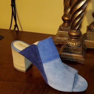 women suede mule